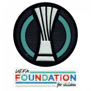 【臂章】21-22歐協章 + Foundation章 21-22 Europa Conference League + Foundation Patch Set