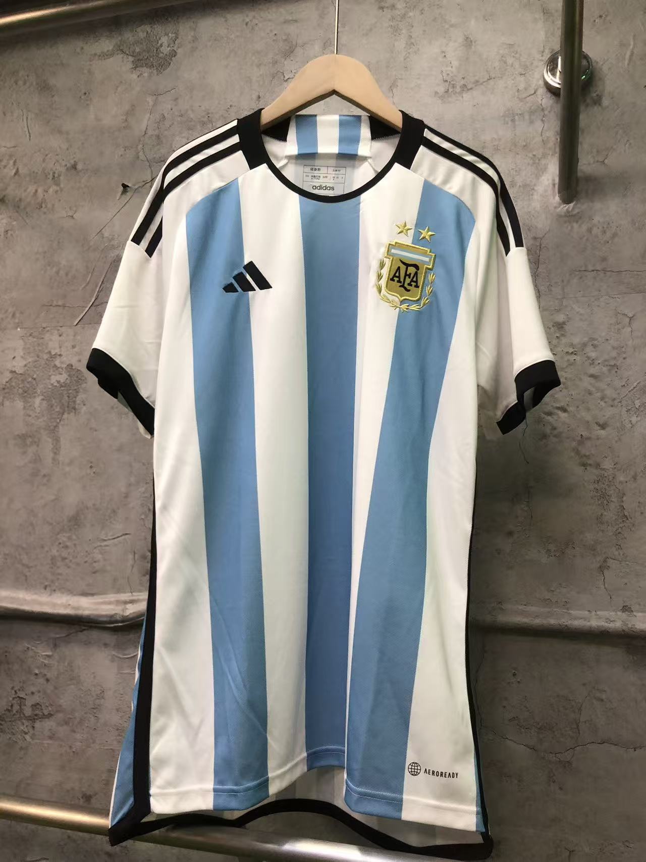 Adidas 2022二星阿根廷主場球迷版球衣