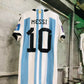 2022 Argentina Home 2 Star #10 Messi Player
