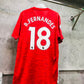 2020 -21 Man Utd Home #18 B.Fernandes EPL Full Set