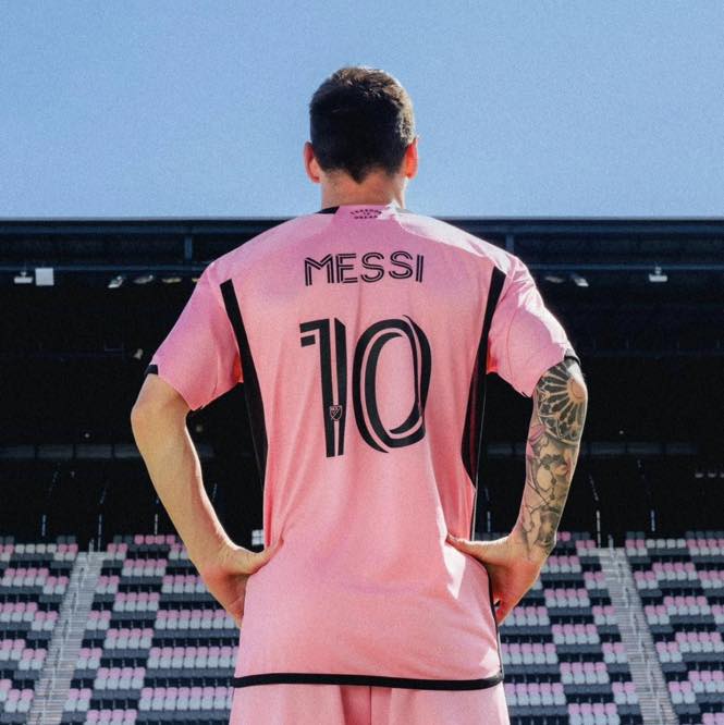 美職2023/24 國際邁阿密 x Adidas 主場球迷版球衣+10 MESSI
