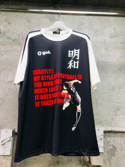 明和FC 黑色FP 短袖球衣 #10 日向 小次郎