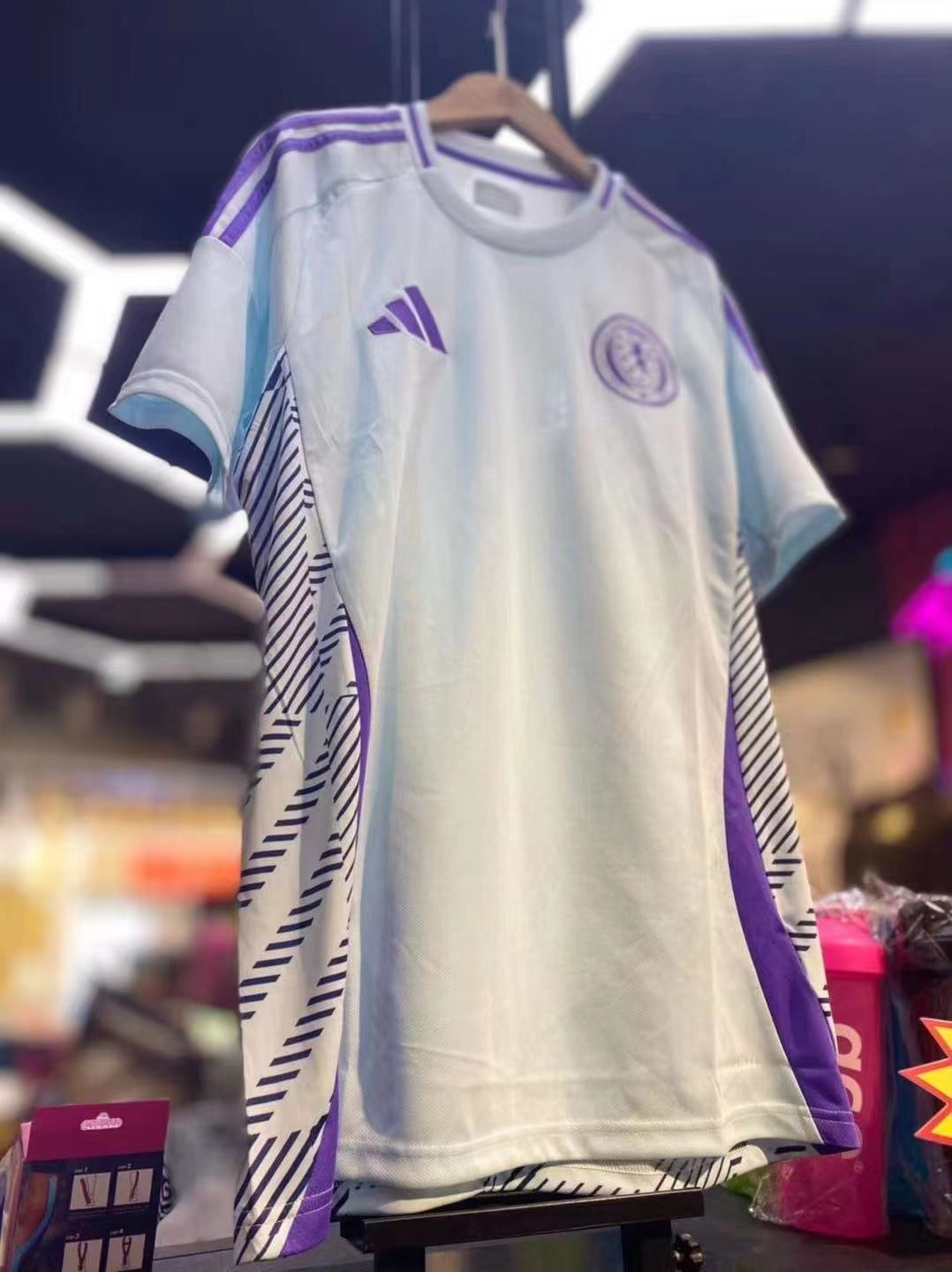 2024 Adidas 蘇格蘭客場球迷版球衣