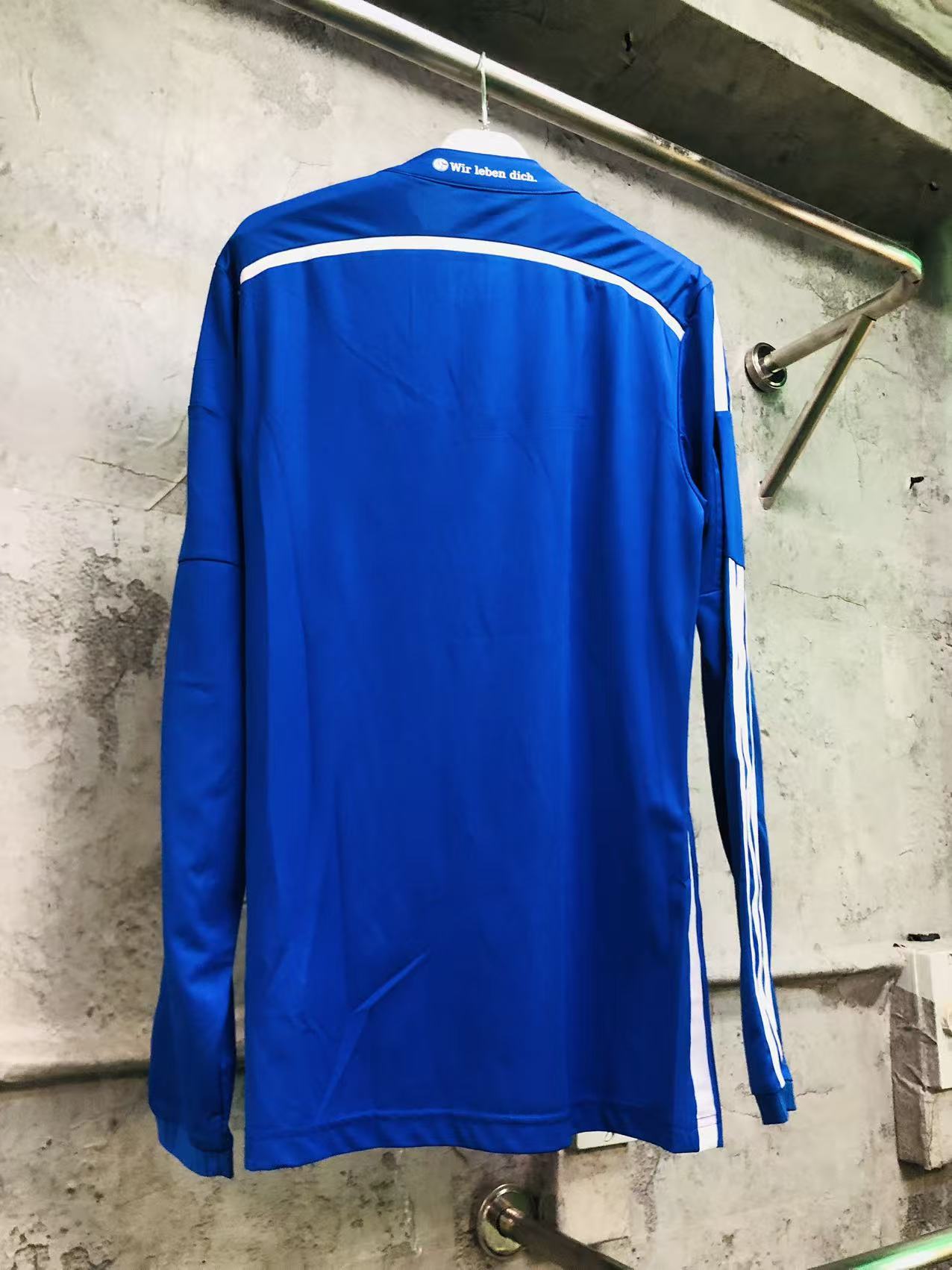 2014-16 Schalke Home L/S Player Issue