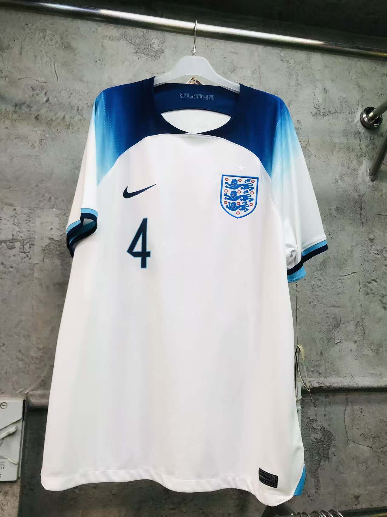 2023-24 England Home #4 Rice
