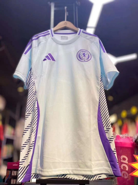 2024 Adidas 蘇格蘭客場球迷版球衣