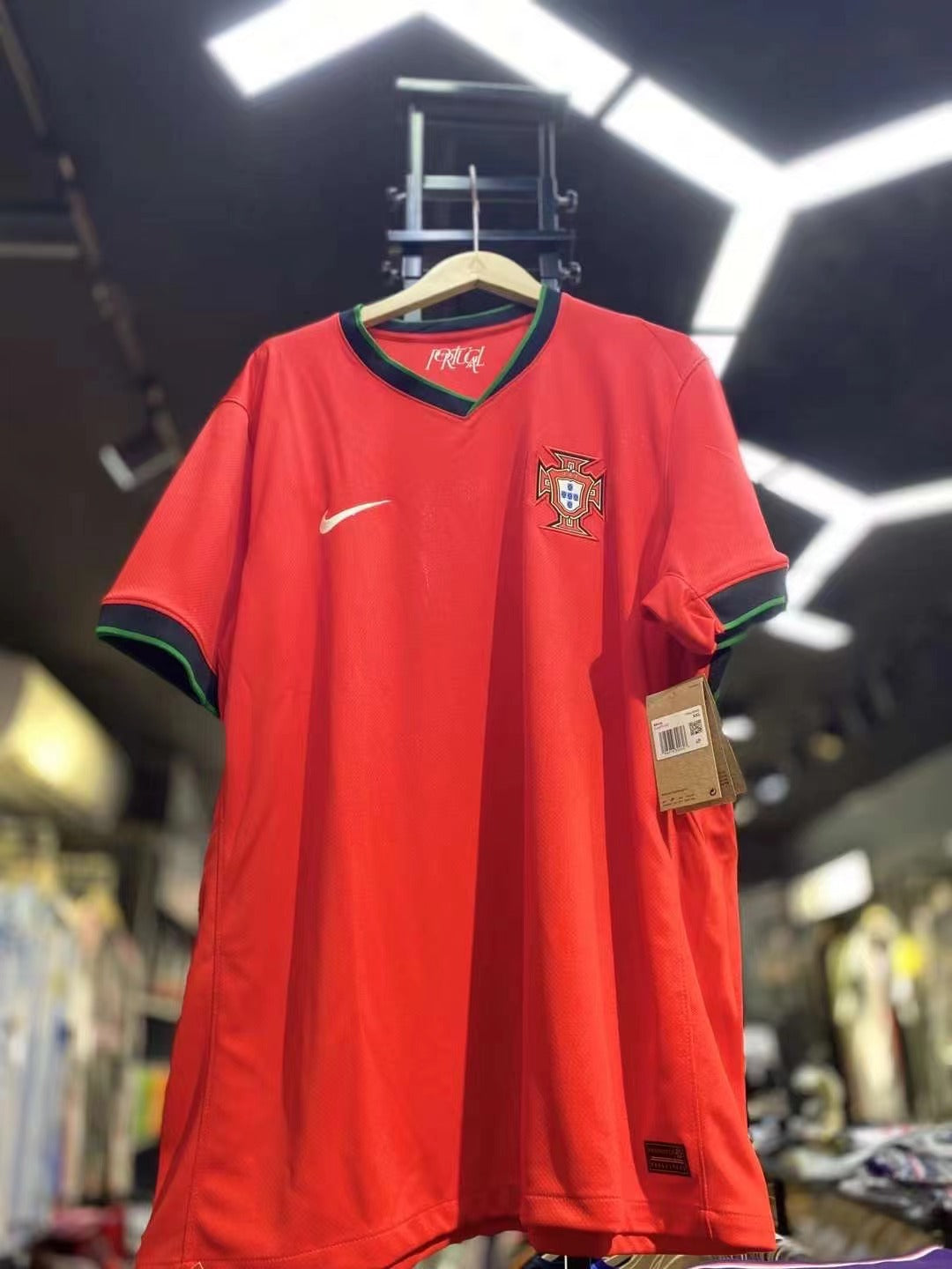 Nike 2024葡萄牙主場球迷版球衣