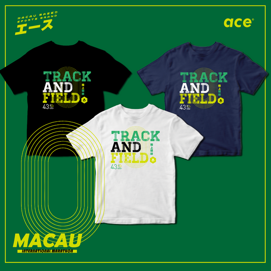 2024銀河娛樂澳門國際馬拉松🇲🇴 x Ace Concept Store   聯乘T-Shirt (款式一)