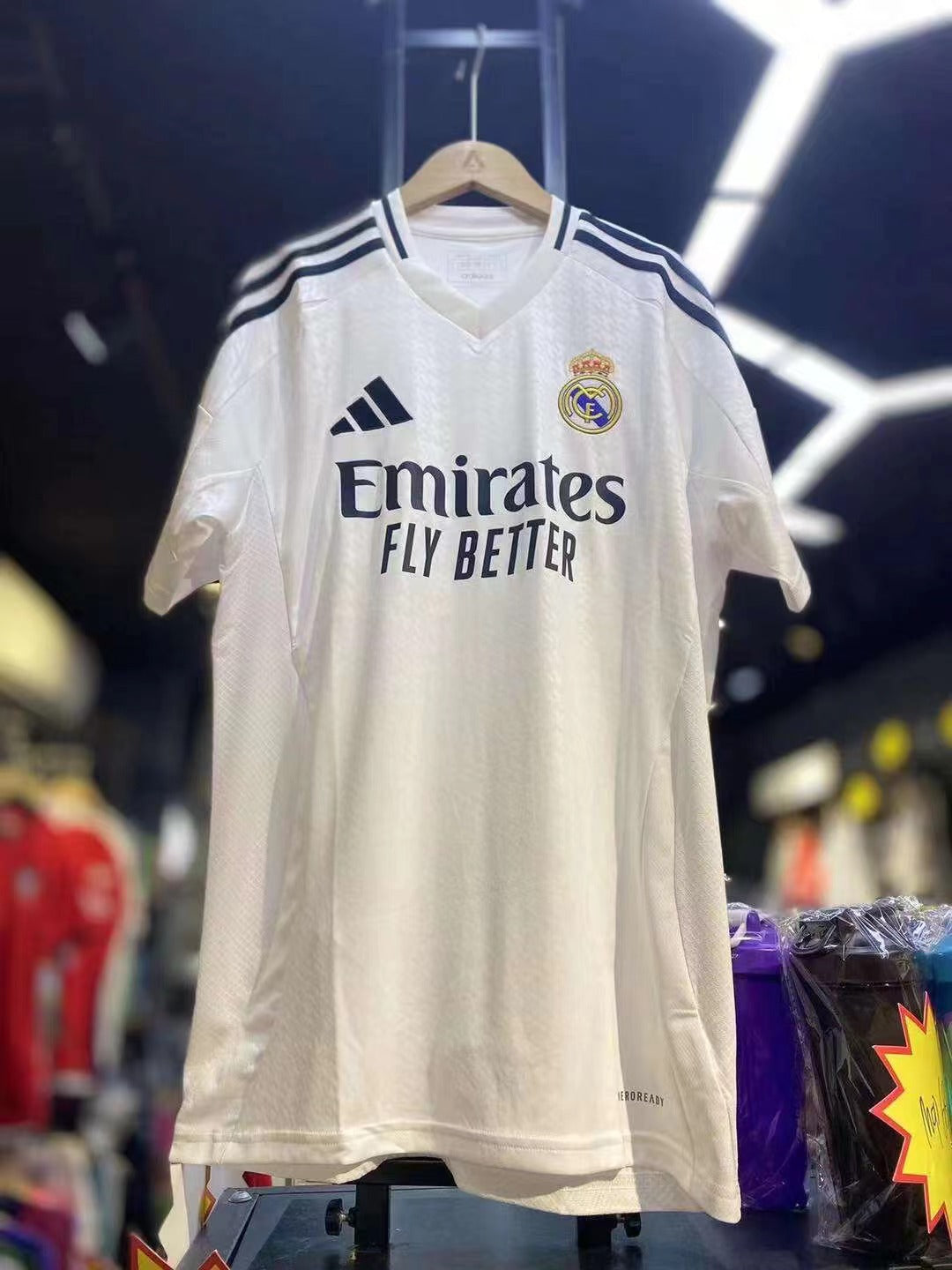 Adidas x 24/25皇家馬德里主場球迷版球衣
