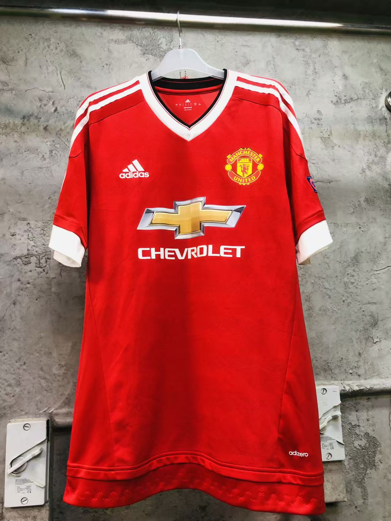 2015-16 Man Utd Home Player #10 Rooney UCL Set *defects
