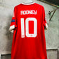 2015-16 Man Utd Home Player #10 Rooney UCL Set *defects