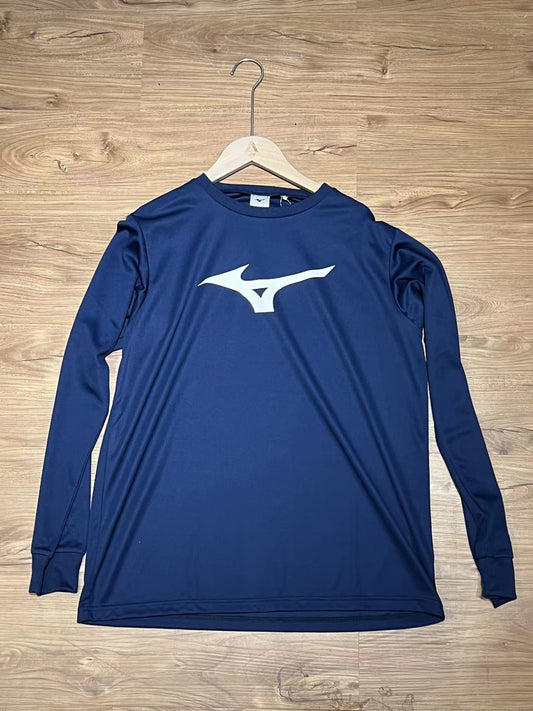 MIZUNO LOGO 深藍色長袖上衣｜Aceconceptstore