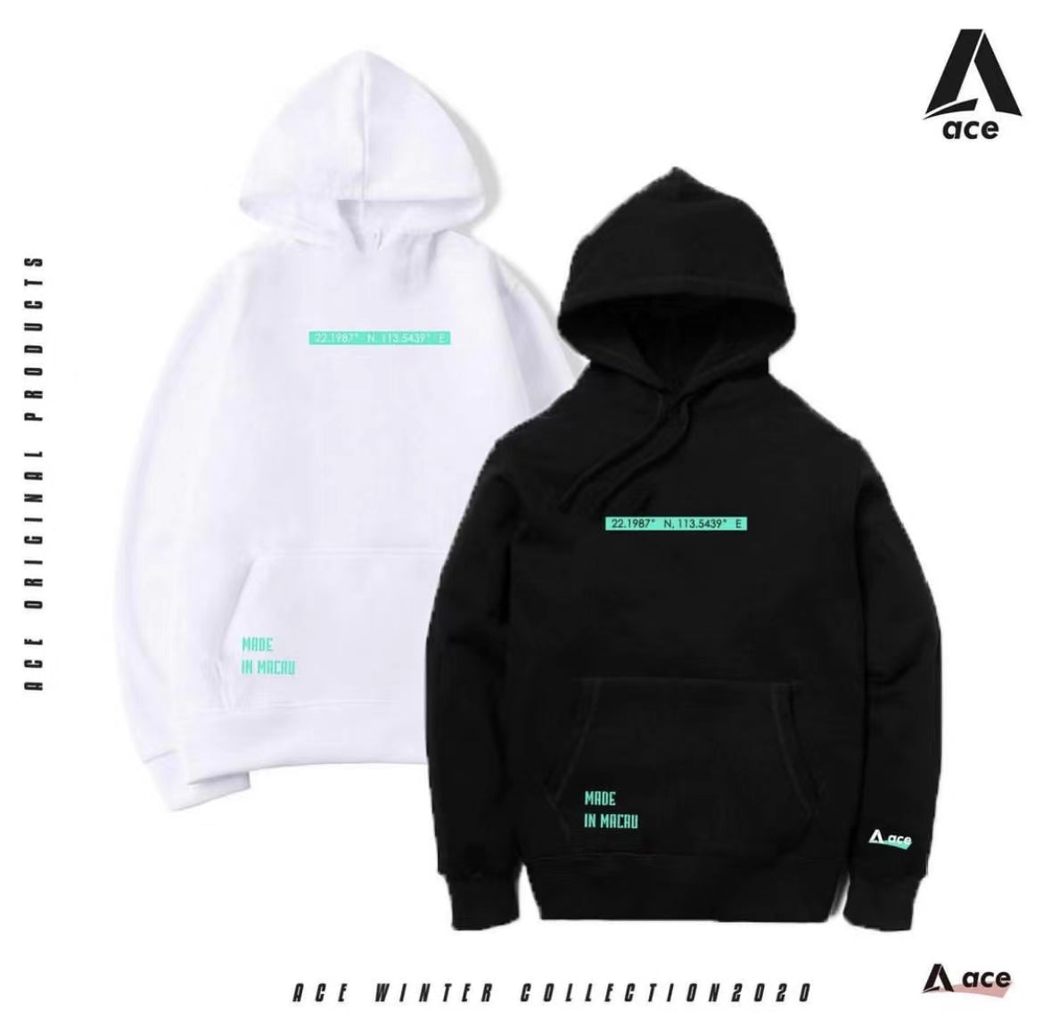 Ace Macau Coordinate Hoodies | Ace Concept Store |